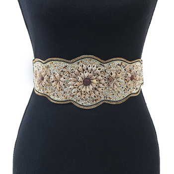 Etninio stiliaus metalo juosmens diržas moterims, suaugusiems, vasaros 2025 leidimas