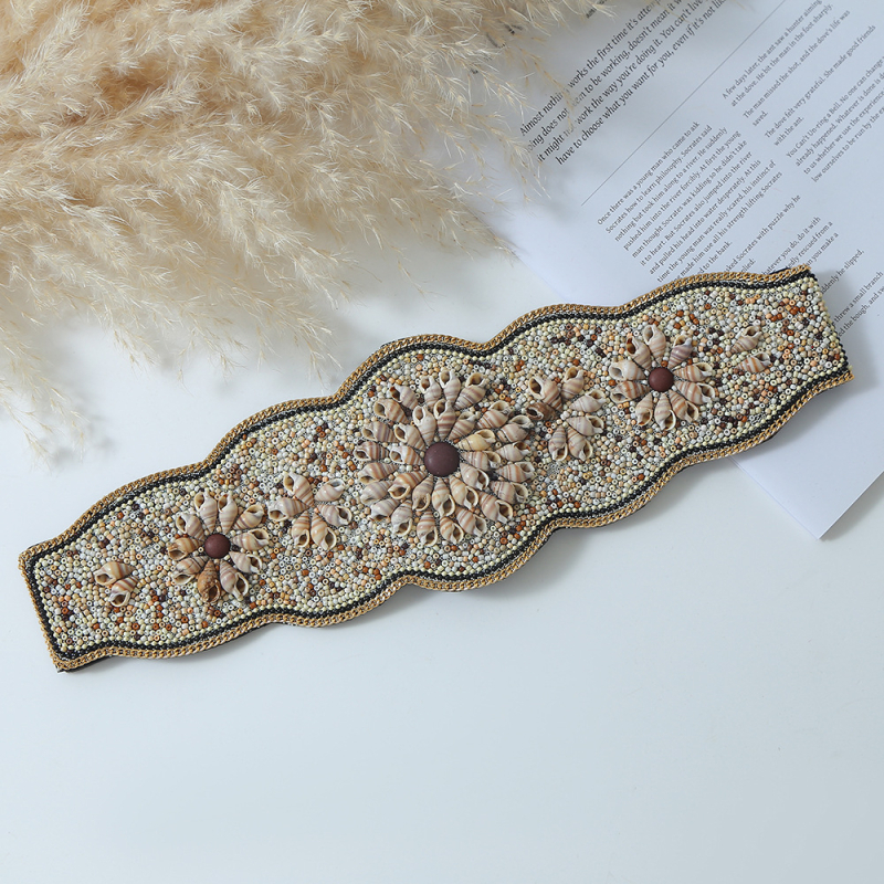 Etninio stiliaus metalo juosmens diržas moterims, suaugusiems, vasaros 2025 leidimas