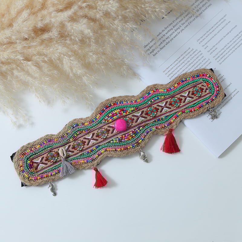 Etninio stiliaus metalo juosmens diržas moterims, suaugusiems, vasaros 2025 leidimas