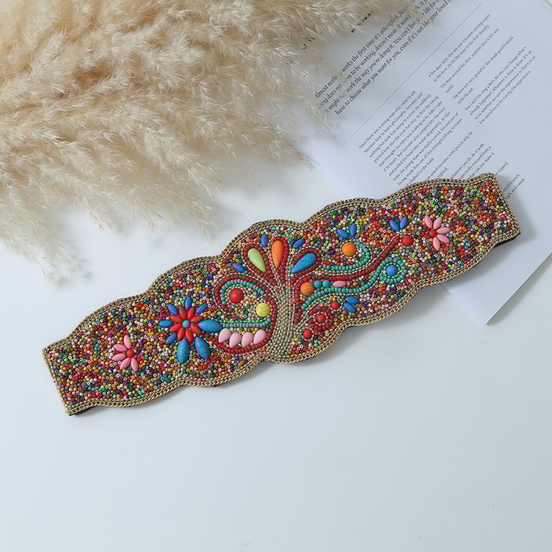 Etninio stiliaus metalo juosmens diržas moterims, suaugusiems, vasaros 2025 leidimas