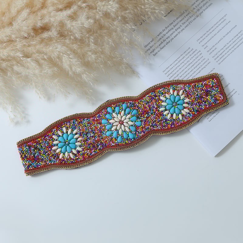 Etninio stiliaus metalo juosmens diržas moterims, suaugusiems, vasaros 2025 leidimas