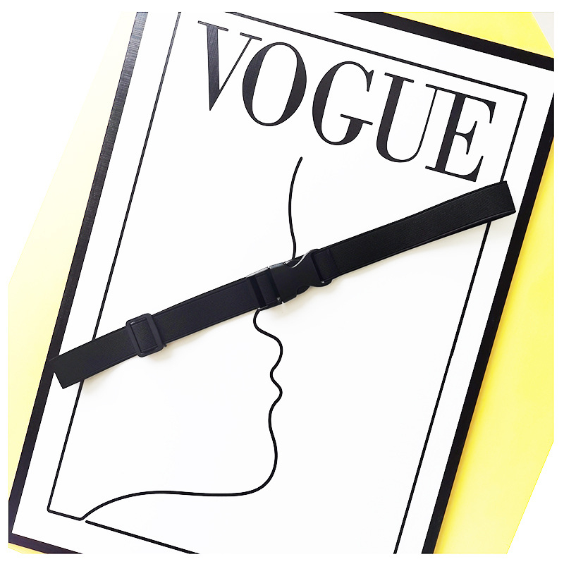 Curea elastică pentru copii din pânză, cu cataramă reglabilă din plastic, dreptunghiulară (material: pânză; cataramă: plastic; formă cataramă: dreptunghiulară; reglabil: da; pentru exterior)