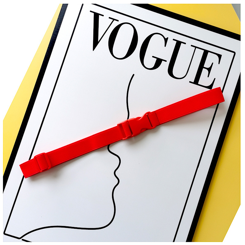 Curea elastică pentru copii din pânză, cu cataramă reglabilă din plastic, dreptunghiulară (material: pânză; cataramă: plastic; formă cataramă: dreptunghiulară; reglabil: da; pentru exterior)