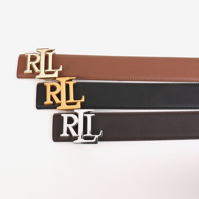 Curea din piele naturală; piele de vițel din al doilea strat; cataramă din aliaj; închidere: cataramă netedă; electroplating