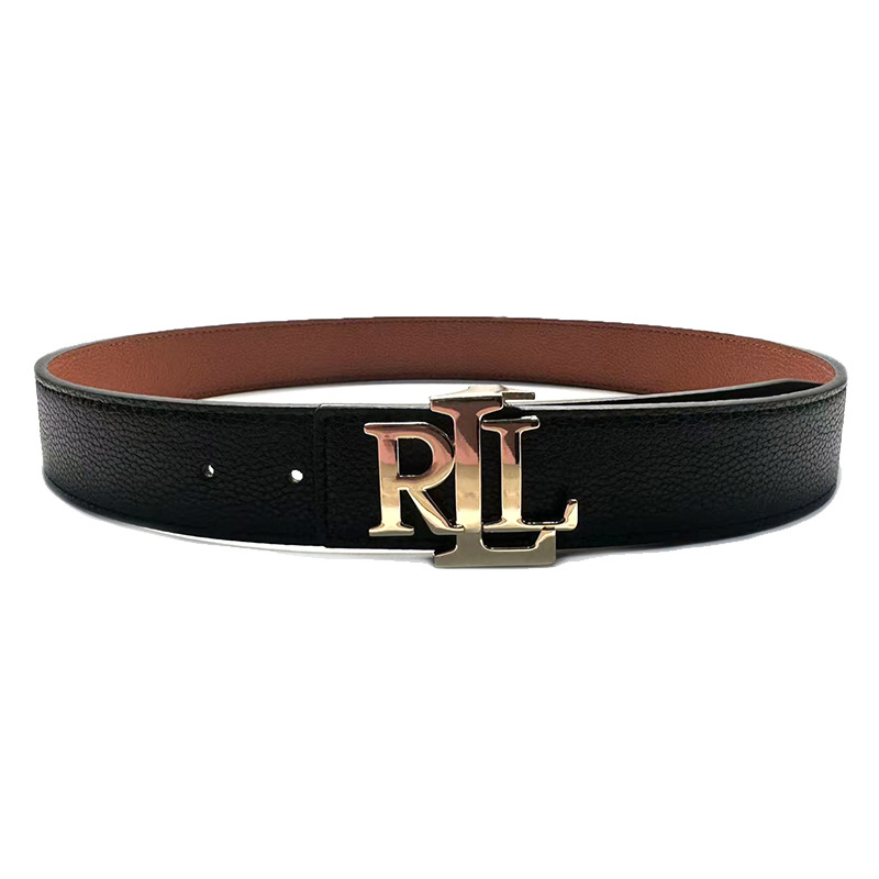 Curea din piele naturală; piele de vițel din al doilea strat; cataramă din aliaj; închidere: cataramă netedă; electroplating