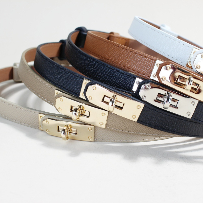 Sünteetilise naha vöö reguleeritava klamriga — õhuke, mitmekülgne sobib ülikonnale ja kleidile