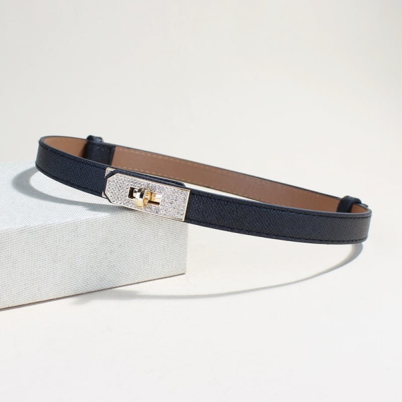 Sünteetilise naha vöö reguleeritava klamriga — õhuke, mitmekülgne sobib ülikonnale ja kleidile