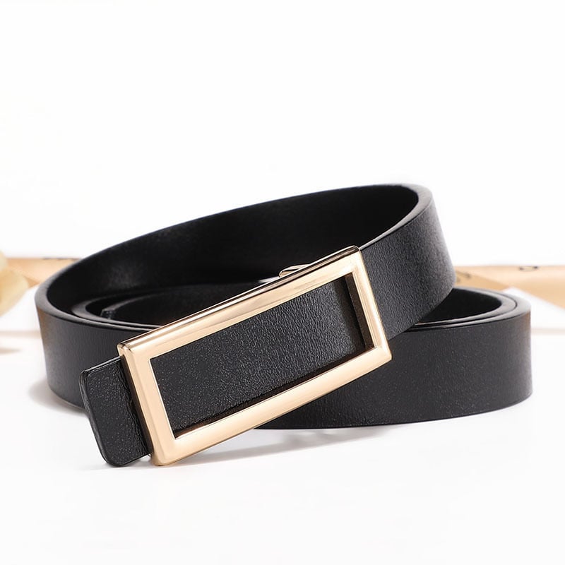 Naiste nahast vöö – õhuke, lihtne igapäevane stiil; kahekihiline veiselihast nahk; segust klamber; sujuv kinnitamine; lai 2–4 cm