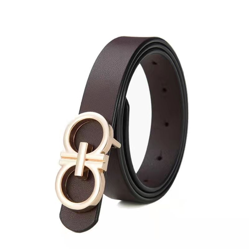 Naiste nahast vöö – õhuke, lihtne igapäevane stiil; kahekihiline veiselihast nahk; segust klamber; sujuv kinnitamine; lai 2–4 cm