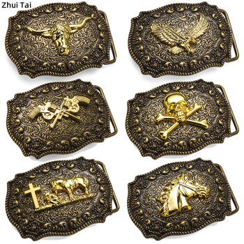 Punk metallist vöökinnitus, ristkülikukujulise plaadiga, looma mustriga