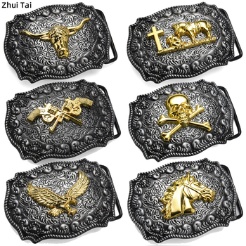 Punk metallist vöökinnitus, ristkülikukujulise plaadiga, looma mustriga