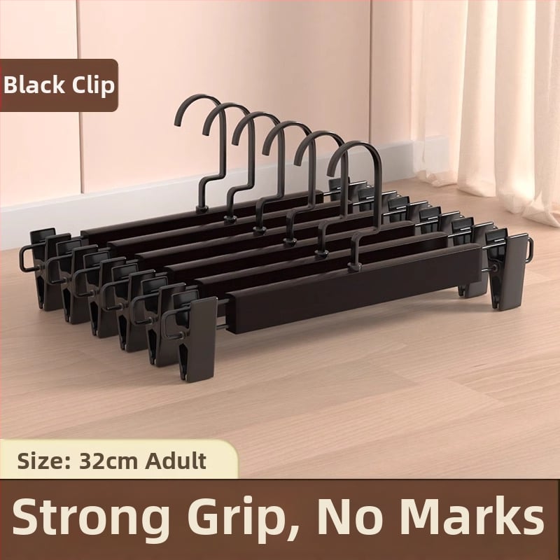 Κλιπ ράφι παντελονιών | Μέταλλο, Μοντέλο 9740, Μοντέρνο μινιμαλιστικό στυλ, Δεν διπλώνεται, Συσκευασία: 200 τεμάχια