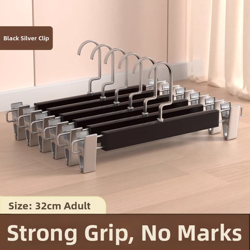 Κλιπ ράφι παντελονιών | Μέταλλο, Μοντέλο 9740, Μοντέρνο μινιμαλιστικό στυλ, Δεν διπλώνεται, Συσκευασία: 200 τεμάχια