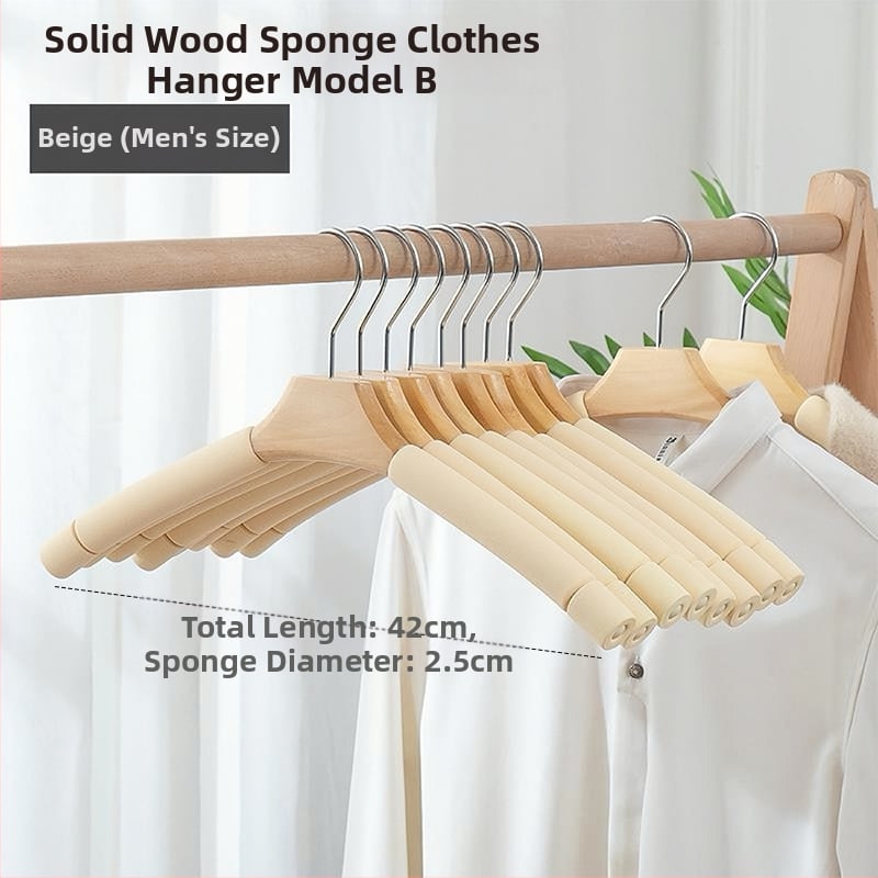 Žāvēšanas klips drēbēm — neslīdīgs, bez pēdām, moderns minimālais stil; materiāls: sūklis; augsta slodzes izturība; piemērots visiem apģērbiem