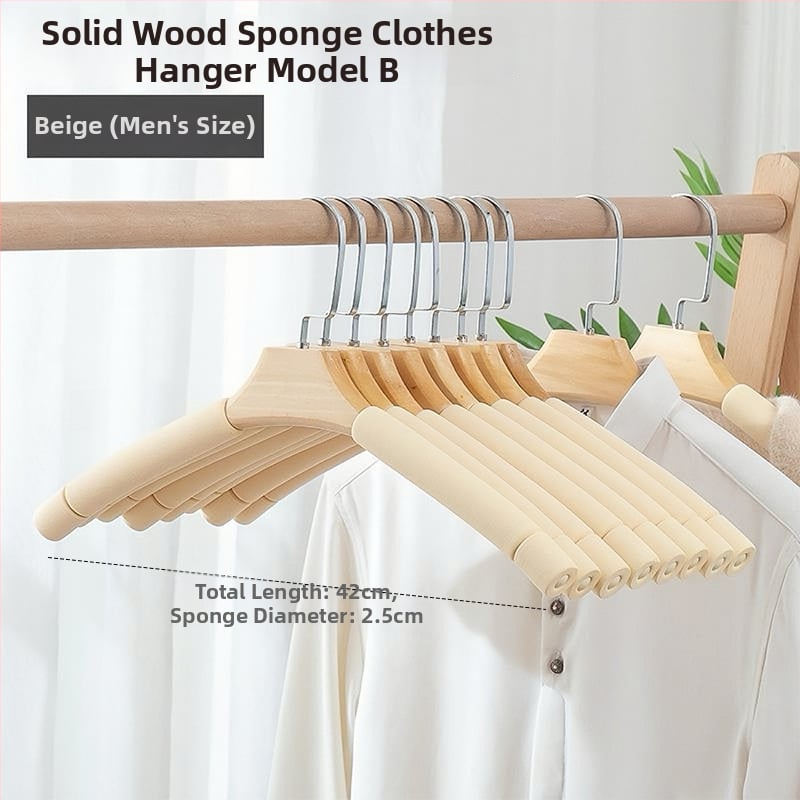 Žāvēšanas klips drēbēm — neslīdīgs, bez pēdām, moderns minimālais stil; materiāls: sūklis; augsta slodzes izturība; piemērots visiem apģērbiem