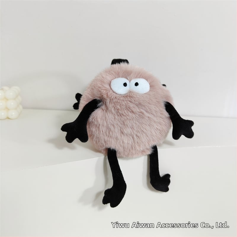 Plūšas ausu aizsargi – saliekams dizains, karikatūras raksts, ziemas lietošanai