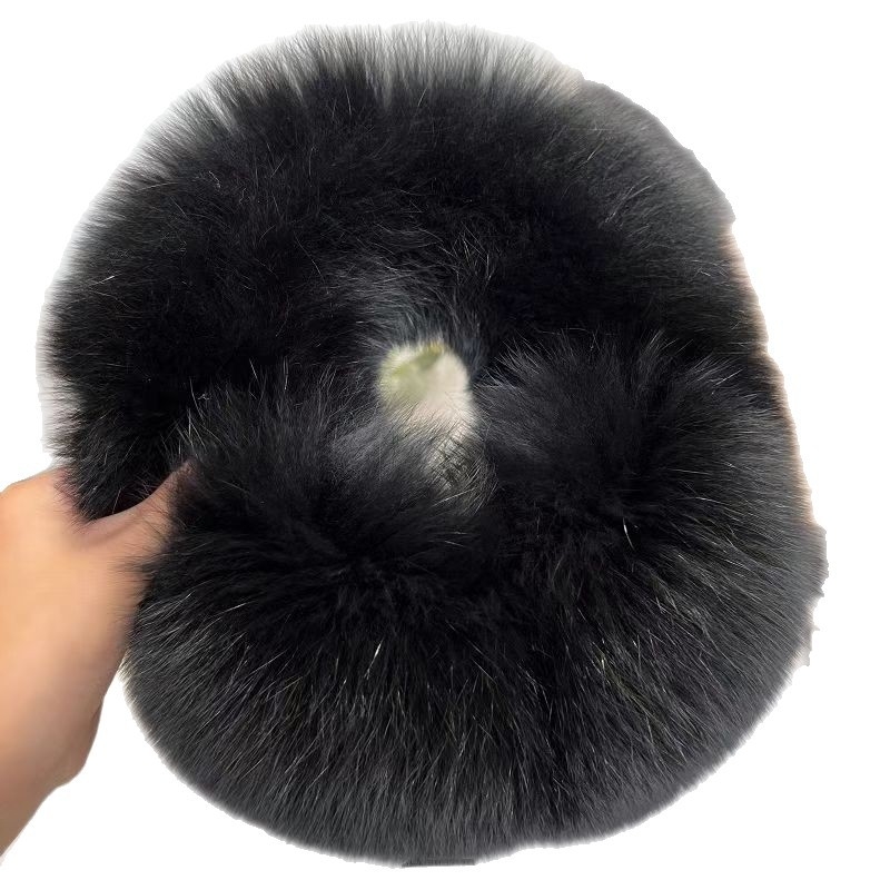 Rebane karusnahast kõrvakaitsmed naistele - monokroomne baasstiil, talvise soojus, 2025. aasta kevade väljaanne