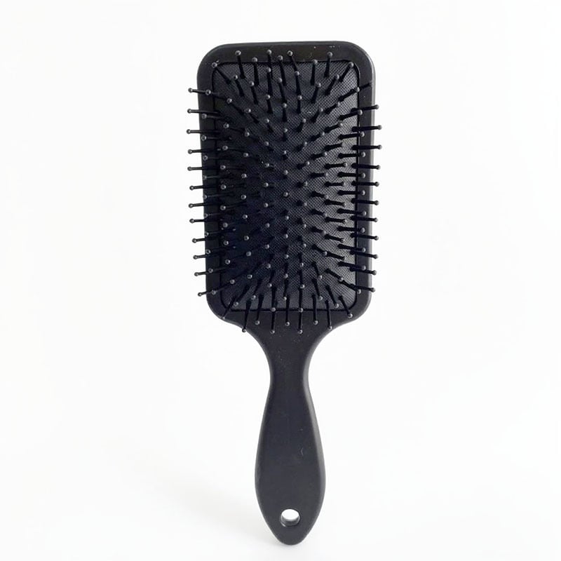 Parukų priežiūros rinkinys: plaukų tinklas, plieninė šukė ir priežiūros tirpalo laikiklis – penkių dalių parukų rinkinys