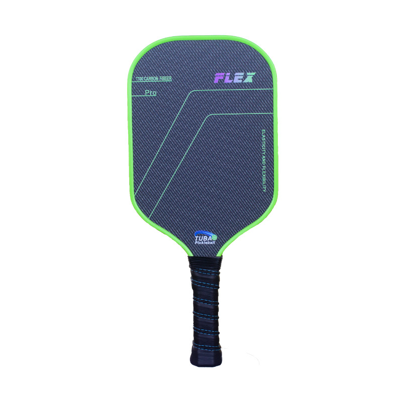 Set pickleball reketa – karbonska vlakna tekstura, mat završni sloj, uzorak titanijumske žice, težina 230 g, T700 karbonska vlakna