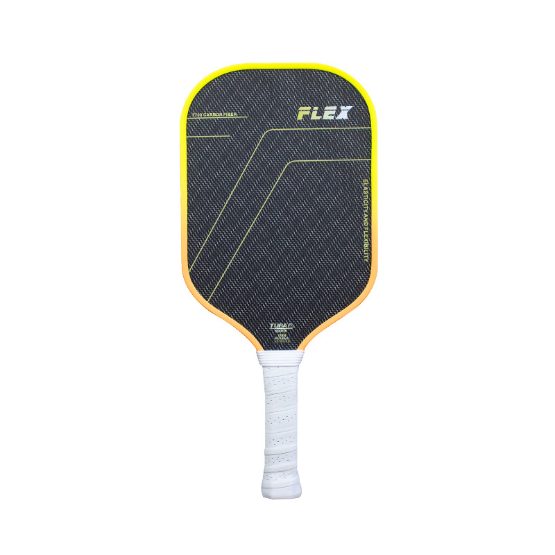 Set pickleball reketa – karbonska vlakna tekstura, mat završni sloj, uzorak titanijumske žice, težina 230 g, T700 karbonska vlakna