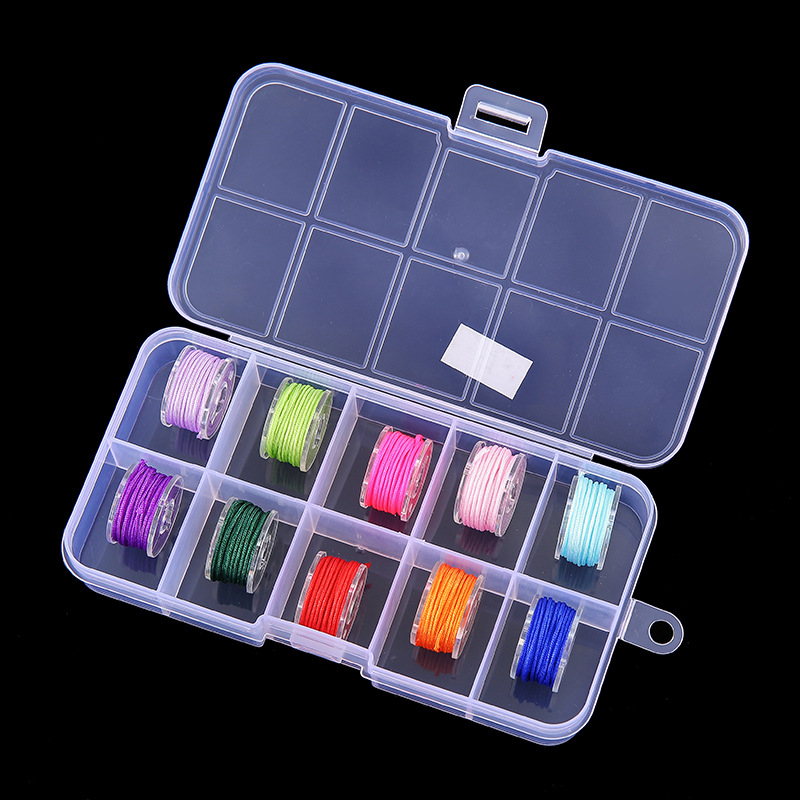 Dreamland DIY papuošalų rinkinys: nailoniniai siūlai pynimui apyrankėms ir karoliams; sidabro grynumas 925/800; metalo kokybė 9552.