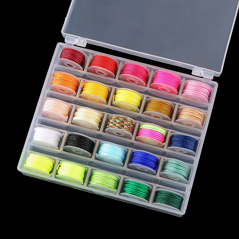 Dreamland DIY papuošalų rinkinys: nailoniniai siūlai pynimui apyrankėms ir karoliams; sidabro grynumas 925/800; metalo kokybė 9552.