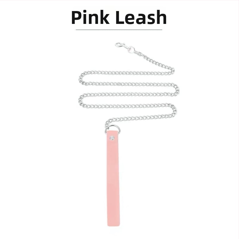 Mingrui mākslīgās ādas chokers, Net Red Wind stils, regulāra ķēde, piekariņš no sakausējuma