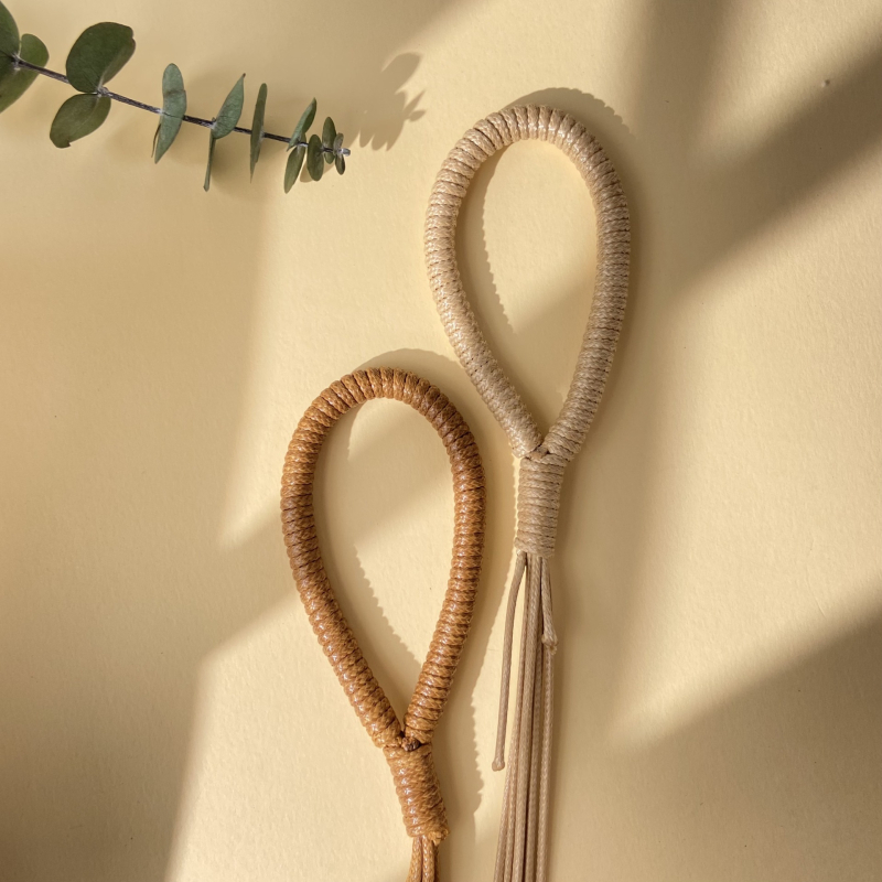 Aštuonių siūlų odinis virvės siūlas – rankų mezgimo pusgaminių siūlų rinkinys su pritaikymo galimybe (Pavasaris 2025)