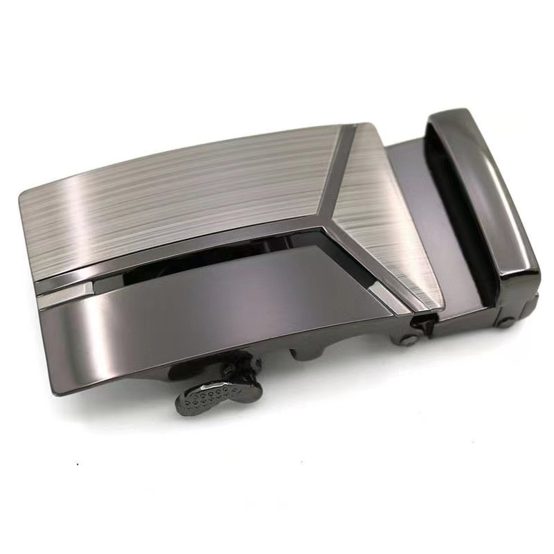 Automātiska jostas sprādze no sakausējuma, taisnstūra forma, vīriešiem, biznesa stils, piemērota visiem sezonām, ārējai lietošanai