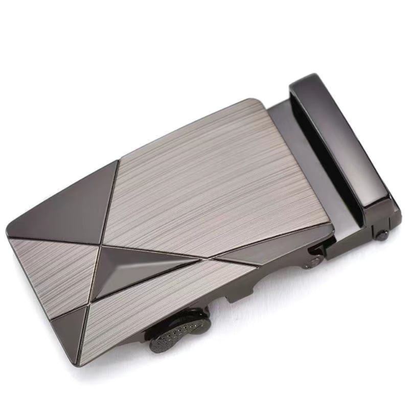 Automātiska jostas sprādze no sakausējuma, taisnstūra forma, vīriešiem, biznesa stils, piemērota visiem sezonām, ārējai lietošanai