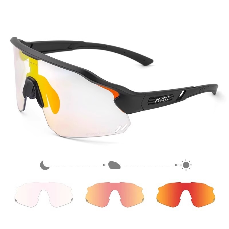 Ochelari de ciclism – antivânt, multisport, model X-75, material PC, compatibili cu ochelari cu dioptrii