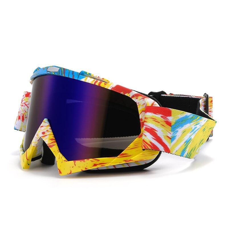 Очила за колоездене и мотокрос, модел MJ16, унисекс, ветроустойчиви защитни очила за каране на открито, съвместими с диоптрични линзи