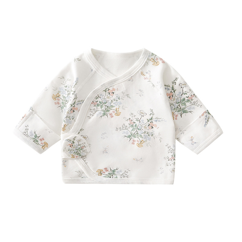 Novorođenče romper od 100% pamuka, svesezonski, dugi rukav, unisex (0-12 mjeseci)