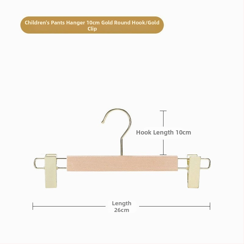 Koka bikses pakārājs ar klipsēm, modernā minimālisma stilā, 2 vienību komplekts, pielāgošana pieejama, logotips izdrukāts