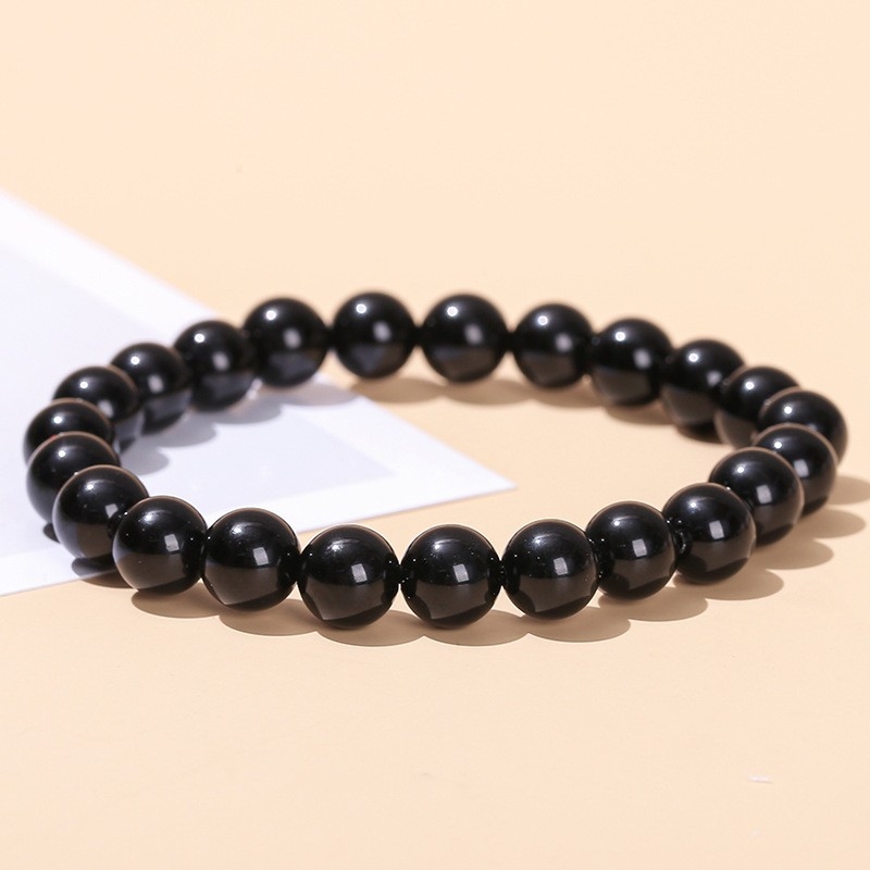 Geometrijski narukvica od kuglica, unisex, poliran završetak, Jingdong