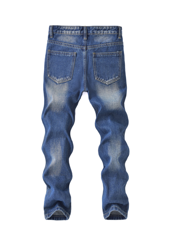 Дънки за момчета в корейски стил, памук-смес, 88% памук, за деца 3–8 години