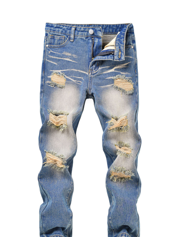 Дънки за момчета в корейски стил, памук-смес, 88% памук, за деца 3–8 години