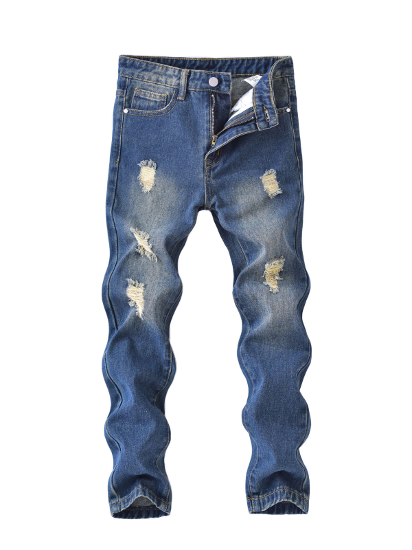 Дънки за момчета в корейски стил, памук-смес, 88% памук, за деца 3–8 години