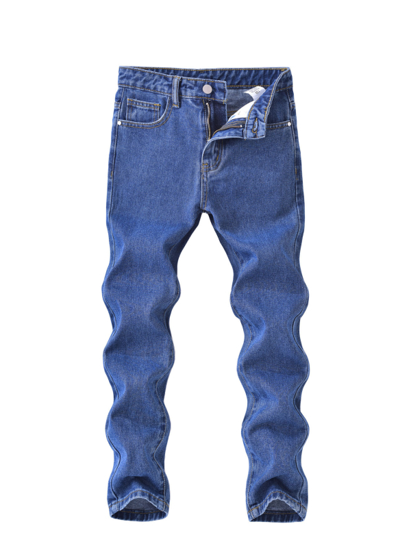 Дънки за момчета в корейски стил, памук-смес, 88% памук, за деца 3–8 години