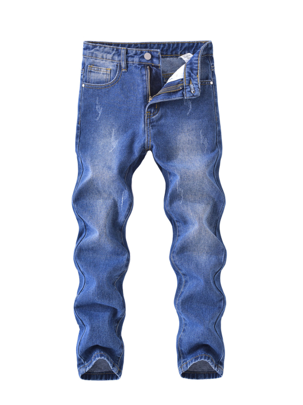 Дънки за момчета в корейски стил, памук-смес, 88% памук, за деца 3–8 години