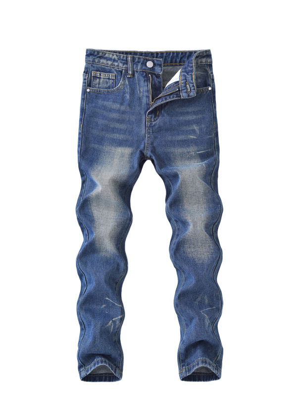 Дънки за момчета в корейски стил, памук-смес, 88% памук, за деца 3–8 години