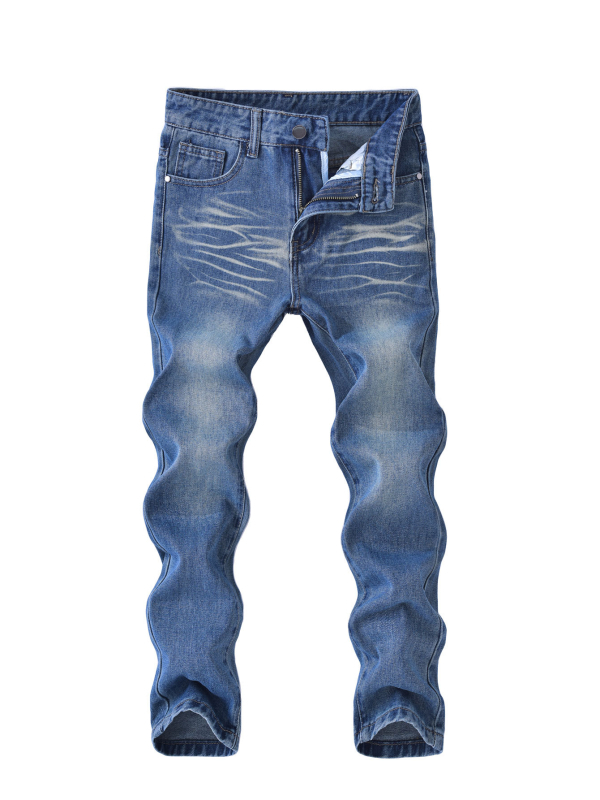 Дънки за момчета в корейски стил, памук-смес, 88% памук, за деца 3–8 години