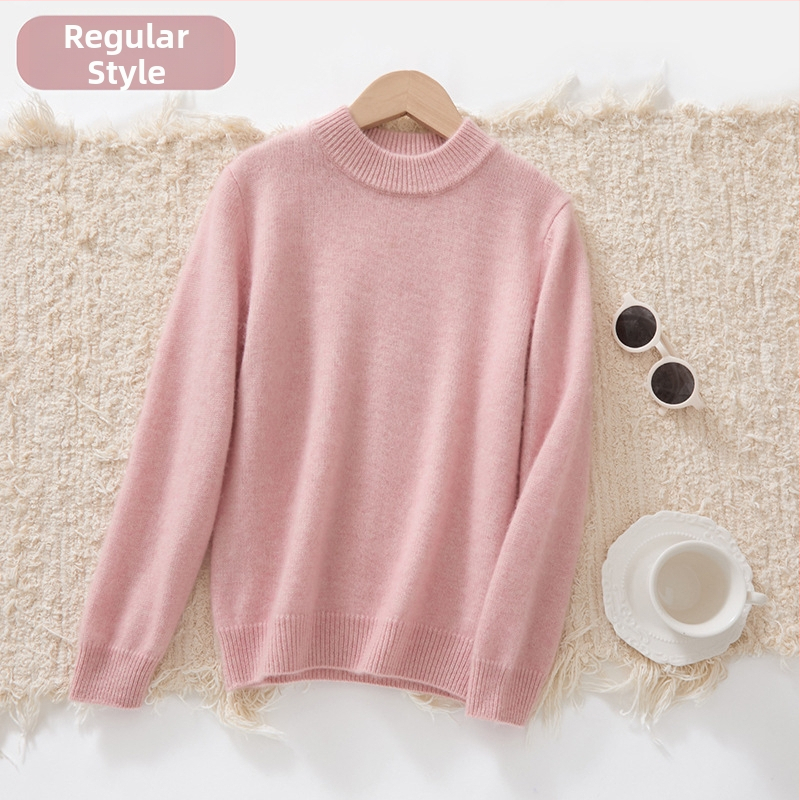 Vaikų kašmyro megztinis, tirštas, universalus, ilgos rankovės