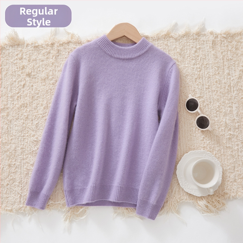 Vaikų kašmyro megztinis, tirštas, universalus, ilgos rankovės