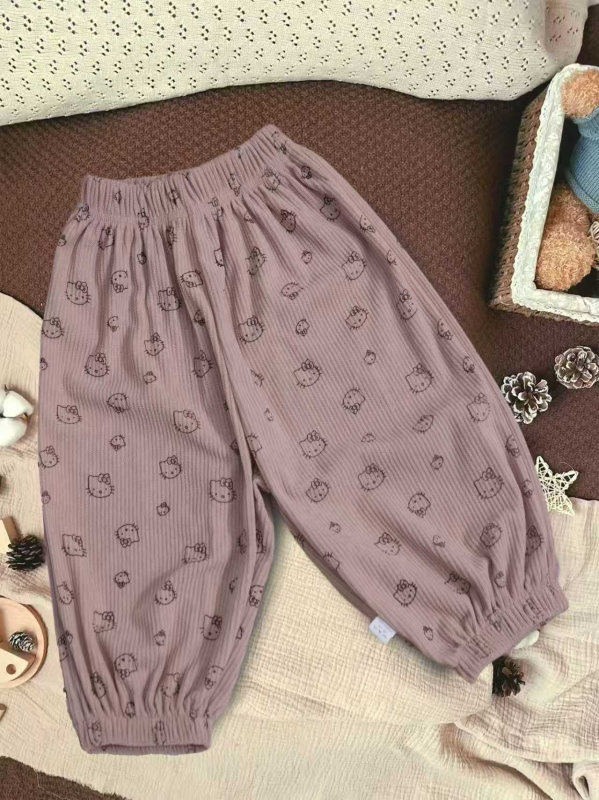 Dječje hlače Corduroy u korejskom stilu, unisex casual, 100% poliester, proljeće–jesen