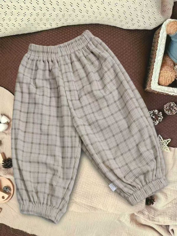 Dječje hlače Corduroy u korejskom stilu, unisex casual, 100% poliester, proljeće–jesen