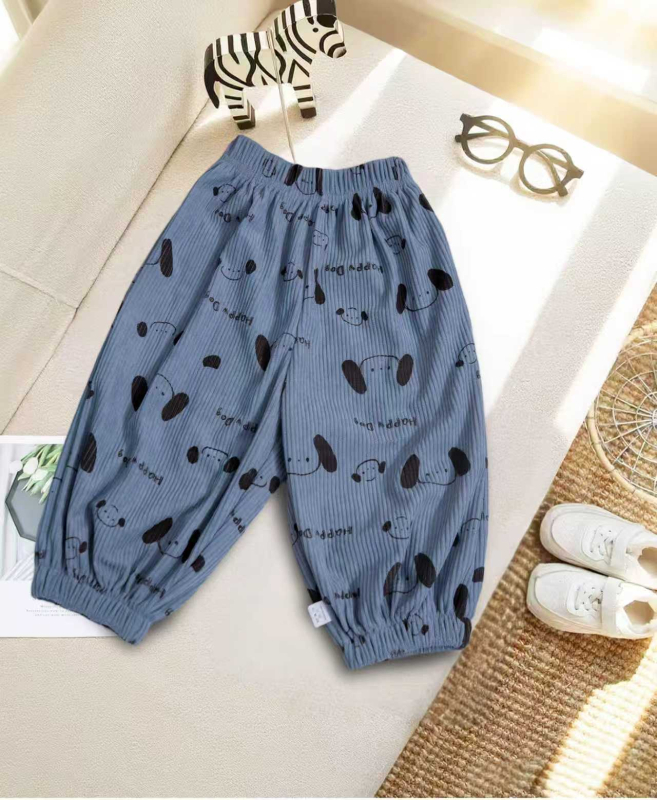 Dječje hlače Corduroy u korejskom stilu, unisex casual, 100% poliester, proljeće–jesen