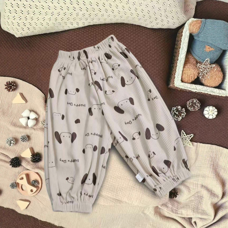 Dječje hlače Corduroy u korejskom stilu, unisex casual, 100% poliester, proljeće–jesen