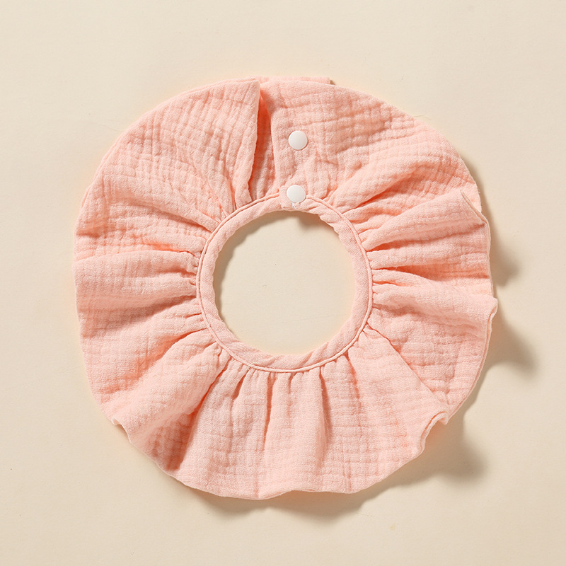 Dječji ubrus za pljuvače za novorođenčad i djecu od 0–1 godine, 360° pamuk, 4-slojna gaze absorbent, vodootporan, Pineapple pudding