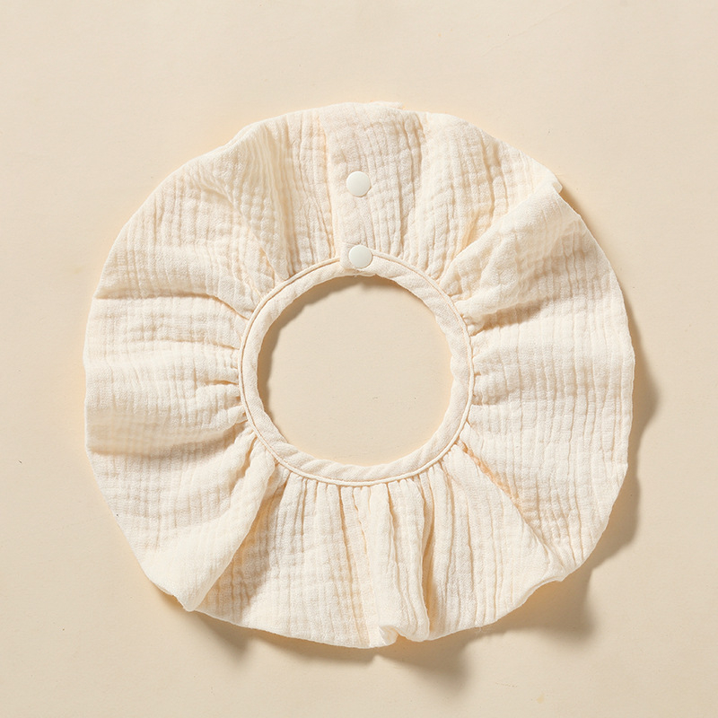 Dječji ubrus za pljuvače za novorođenčad i djecu od 0–1 godine, 360° pamuk, 4-slojna gaze absorbent, vodootporan, Pineapple pudding